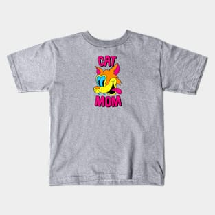 Cat Mom Kids T-Shirt